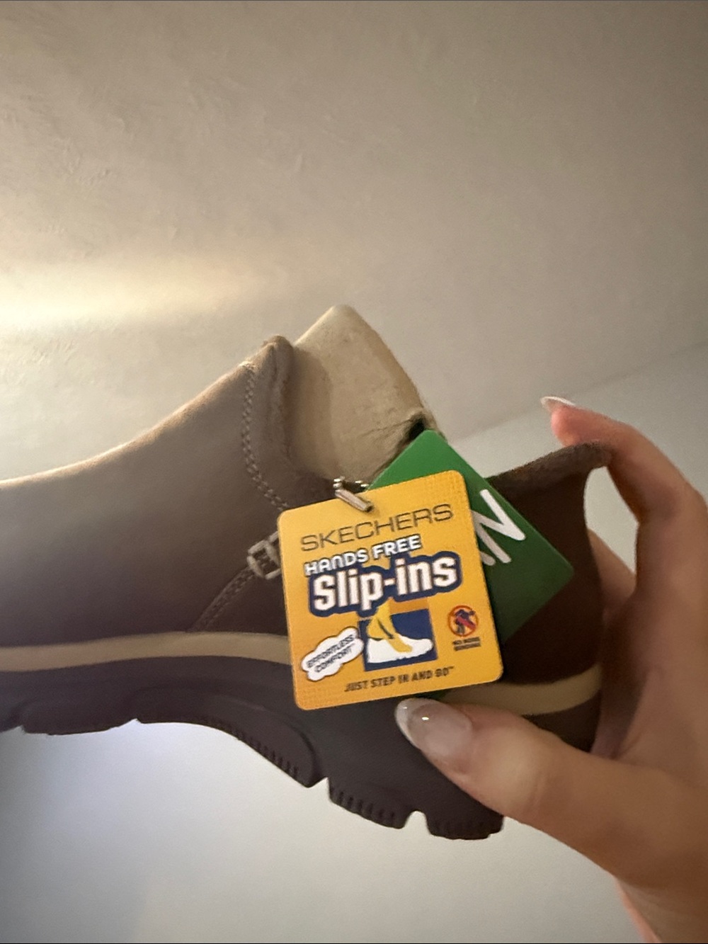 Skechers Brown Slip-On Shoe - Picture 9 of 11